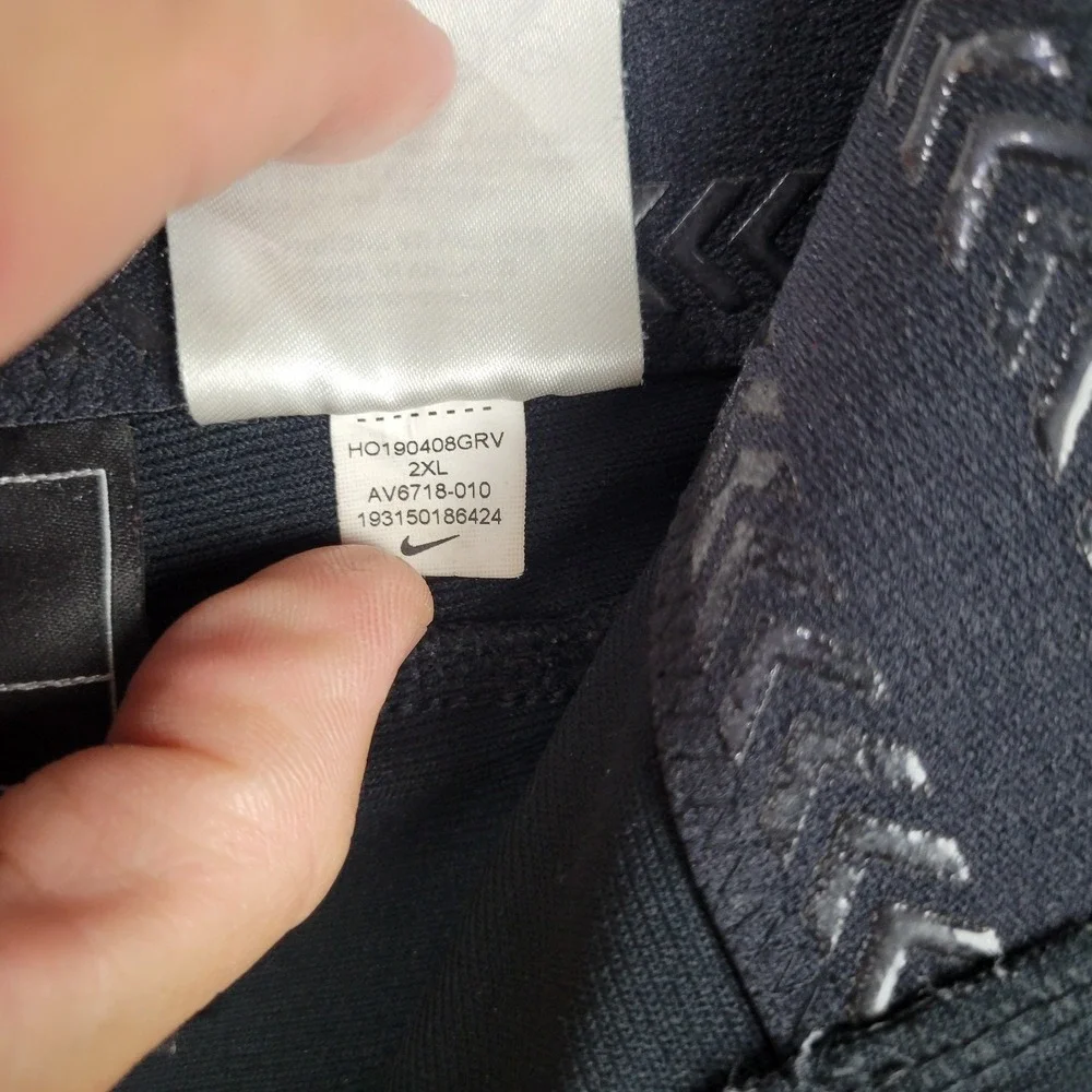 Nike Vapor Elite Game Day Capri Pants Mens 2XL Charcoal Gray Logo Baseball Game‎